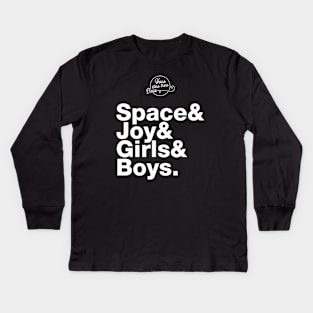 Girls and Boys: Lyrical Jetset Kids Long Sleeve T-Shirt